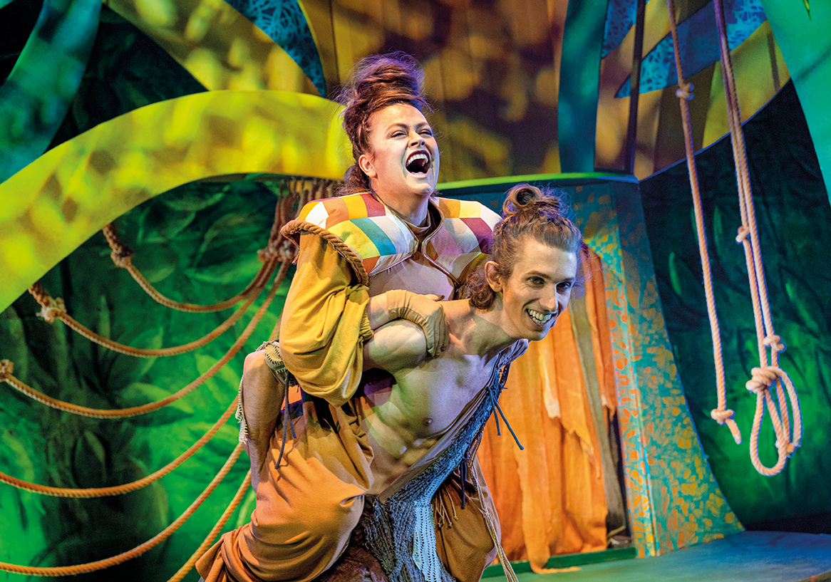 Tarzan - das Musical im Forum Leverkusen am 17. Dezember 2022 // Bildrechte: Theater Liberi, Fotograf: Nilz Böhme